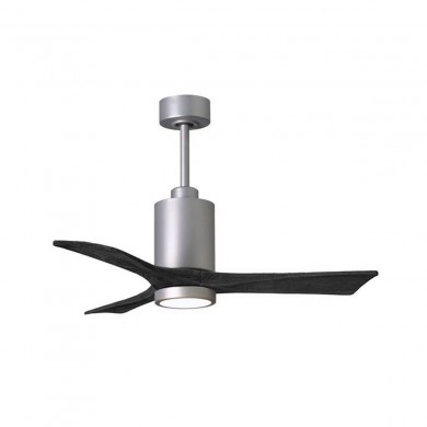 Ventilateur Plafond Patricia-3 106cm Nickel Noir