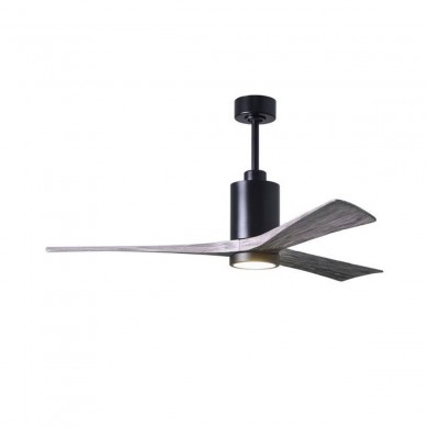 Ventilateur Plafond Patricia-3 152cm Noir Bois Vieilli