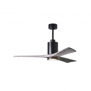 Ventilateur Plafond Patricia-3 132cm Noir Bois Vieilli