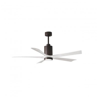 Ventilateur Plafond Patricia-5 152cm Bronze Blanc