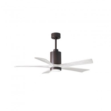 Ventilateur Plafond Patricia-5 132cm Bronze Blanc