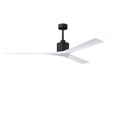 Ventilateur Plafond Nan XL 183cm Noir Blanc