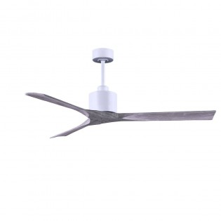 Ventilateur Plafond Nan 152cm Blanc Bois vieilli