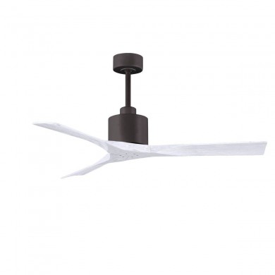 Ventilateur Plafond Nan 132cm Bronze Blanc