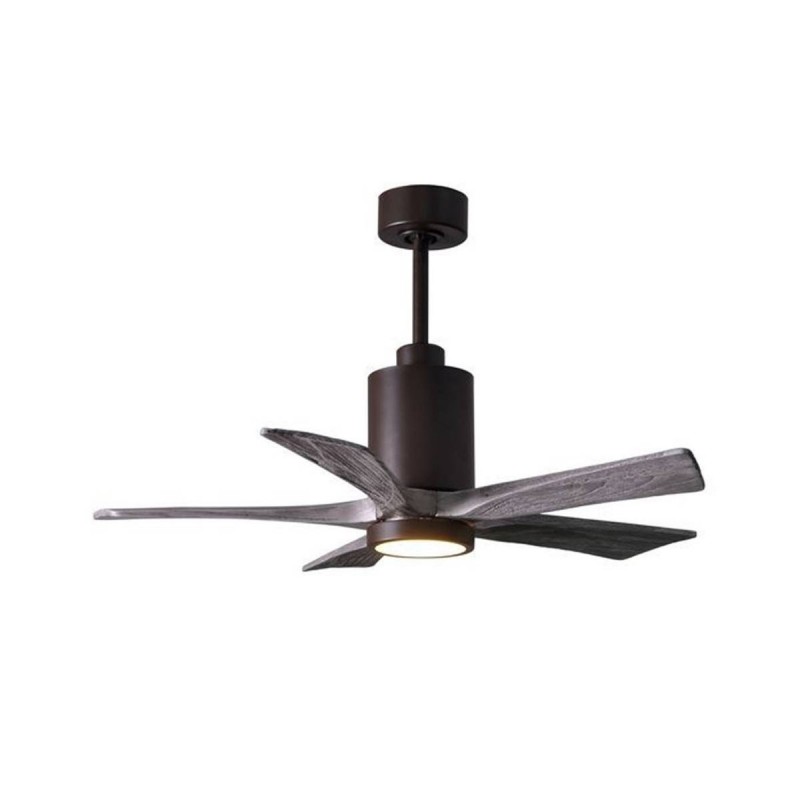 Ventilateur Plafond Patricia-5 106cm Bronze Bois Vieilli