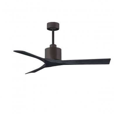 Ventilateur Plafond Nan 132cm Bronze Noir