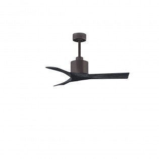 Ventilateur Plafond Nan 107cm Bronze Noir