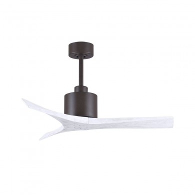 Ventilateur Plafond Mollywood 107cm Bronze Blanc