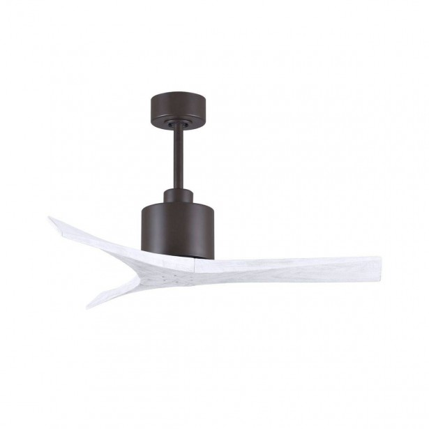 Ventilateur Plafond Mollywood 107cm Bronze Blanc