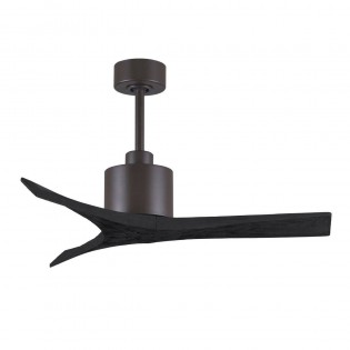 Ventilateur Plafond Mollywood 107cm Bronze Noir