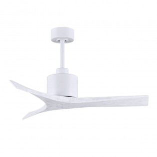 Ventilateur Plafond Mollywood 107cm Blanc