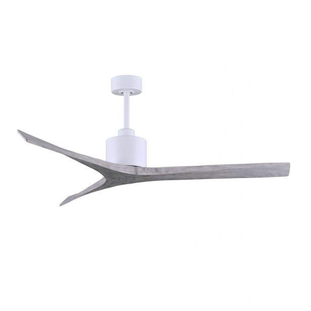 Ventilateur Plafond Mollywood 152cm Blanc Bois vieilli