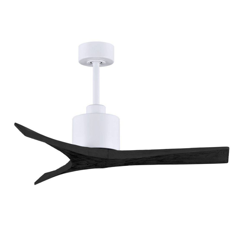 Ventilateur Plafond Mollywood 107cm Blanc Noir