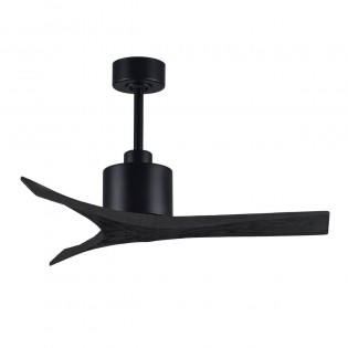 Ventilateur Plafond Mollywood 107cm Noir