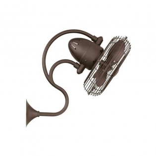 Ventilateur mural Melody 33cm Bronze