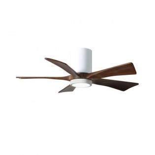 Ventilateur Plafond Irene-5HLK 106cm Blanc Noyer