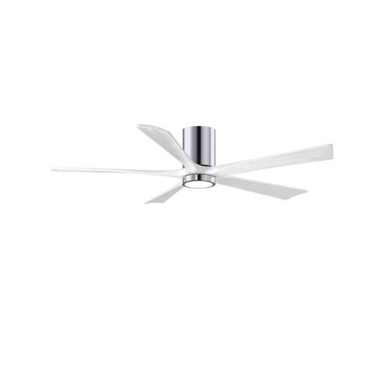 Ventilateur Plafond Irene-5HLK 152cm Chromé Poli Blanc