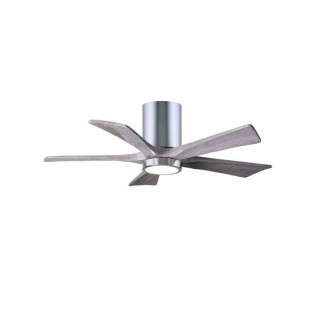 Ventilateur Plafond Irene-5HLK 106cm Chromé Poli Bois Vieilli