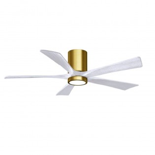 Ventilateur Plafond Irene-5HLK 132cm Laiton Blanc