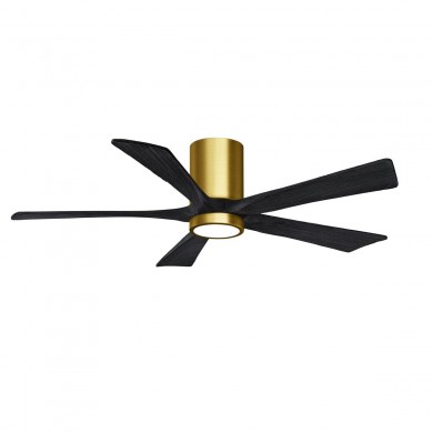 Ventilateur Plafond Irene-5HLK 132cm Laiton Noir