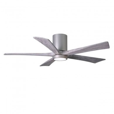 Ventilateur Plafond Irene-5HLK 132cm Nickel Bois Vieilli