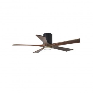 Ventilateur Plafond Irene-5HLK 132cm Noir Noyer