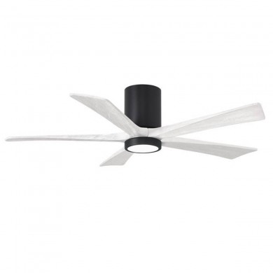 Ventilateur Plafond Irene-5HLK 132cm Noir Blanc