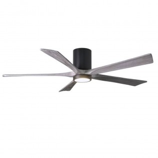 Ventilateur Plafond Irene-5HLK 152cm Noir Bois Vieilli