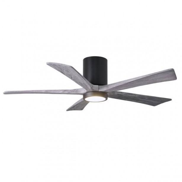 Ventilateur Plafond Irene-5HLK 132cm Noir Bois Vieilli