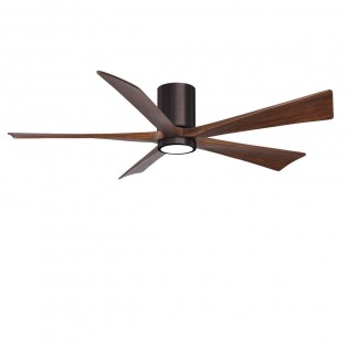 Ventilateur Plafond Irene-5HLK 152cm Bronze brossé Noyer