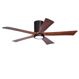 Ventilateur Plafond Irene-5HLK 132cm Bronze brossé Noyer