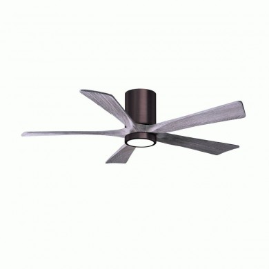 Ventilateur Plafond Irene-5HLK 132cm Bronze brossé Bois vieilli