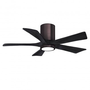 Ventilateur Plafond Irene-5HLK 107cm Bronze brossé Noir