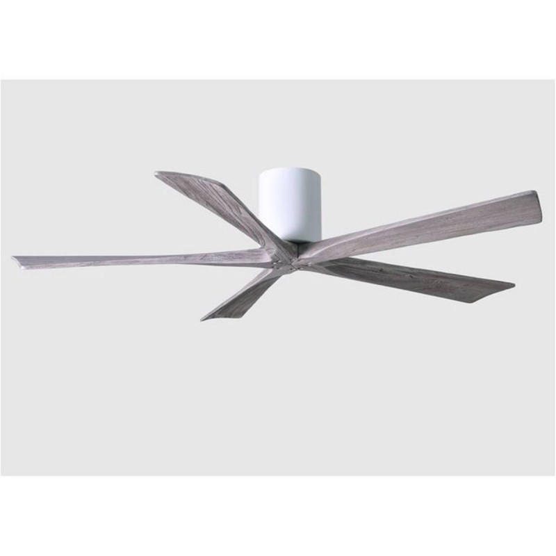 Ventilateur Plafond Irene-5H 152cm Blanc Bois vieilli