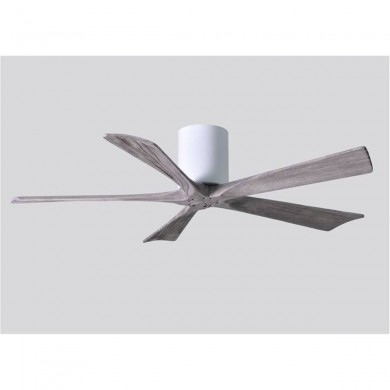 Ventilateur Plafond Irene-5H 132cm Blanc Bois vieilli