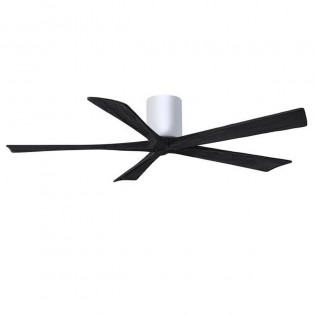 Ventilateur Plafond Irene-5H 152cm Blanc Noir