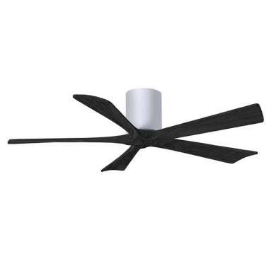 Ventilateur Plafond Irene-5H 132cm Blanc Noir