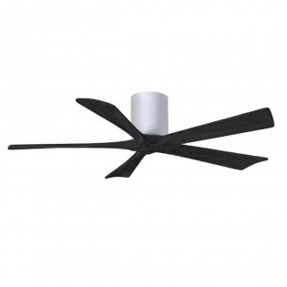 Ventilateur Plafond Irene-5H 132cm Blanc Noir