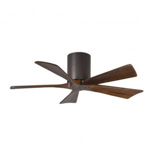 Ventilateur Plafond Irene-5H 106cm Bronze Noyer