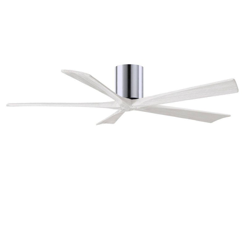 Ventilateur Plafond Irene-5H 152cm Chromé poli Blanc