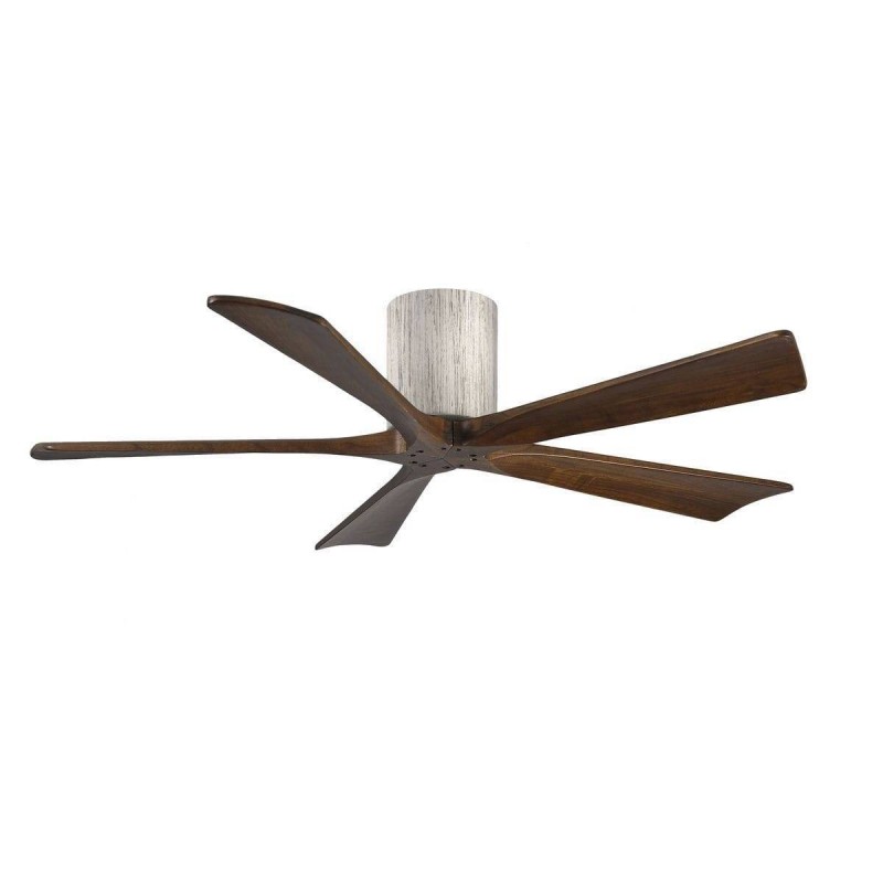 Ventilateur Plafond Irene-5H 132cm Bois vieilli Noyer