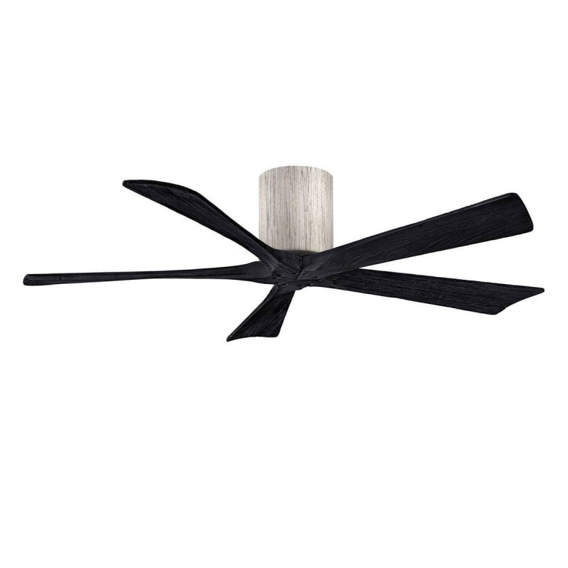 Ventilateur Plafond Irene-5H 132cm Bois vieilli Noir