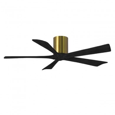 Ventilateur Plafond Irene-5H 132cm Laiton Noir