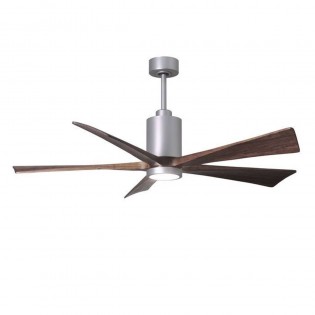 Ventilateur Plafond Patricia-5 152cm Nickel Noyer