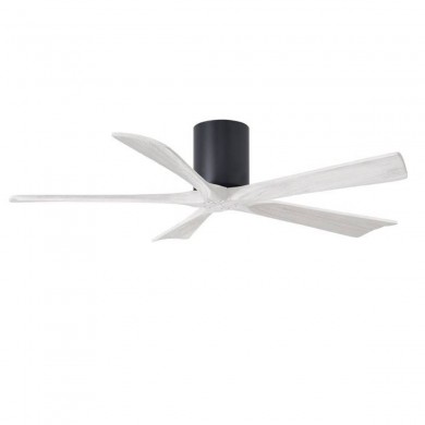 Ventilateur Plafond Irene-5H 132cm Noir Blanc