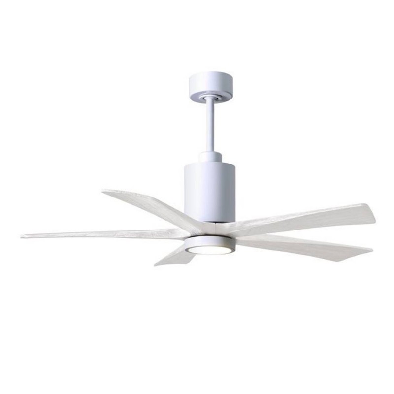 Ventilateur Plafond Patricia-5 132cm Blanc