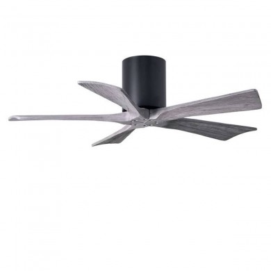 Ventilateur Plafond Irene-5H 152cm Noir Bois vieilli