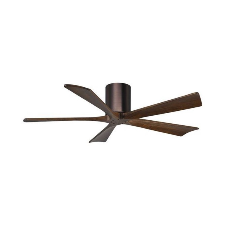 Ventilateur Plafond Irene-5H 132cm Bronze Noyer