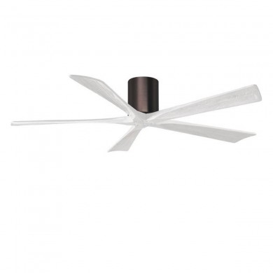 Ventilateur Plafond Irene-5H 152cm Bronze Huilé Blanc