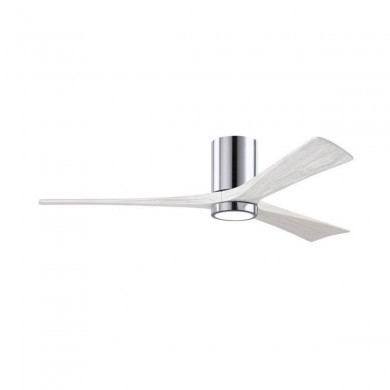 Ventilateur Plafond Irene-3HLK 152cm Chromé Poli Blanc